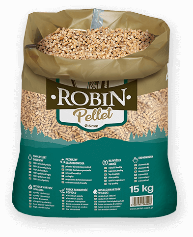 worek pelletu opałowego Robin do kupienia w Zgorzelcu lub sklepie internetowym